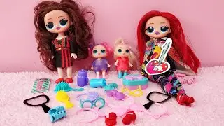 8 minutes satisfying unboxing with pretty / lol set / makeup  👄/ ASMR / TOY ASMR