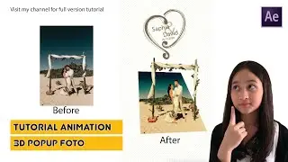 Tutorial 3d Foto Popup dengan After Effect