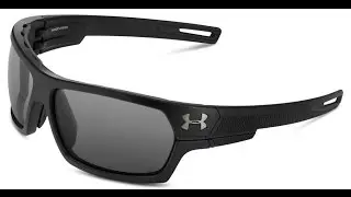 Under Armour Battlewrap Ballistic Sunglasses w Storm Polarized Lens