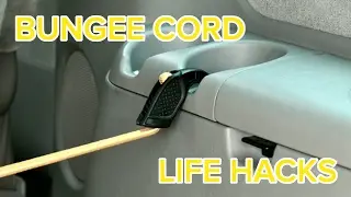 6 Bungee Cord Life Hacks