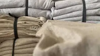 slow production. slow fashion. slow living.