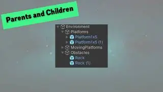Unity for Beginners - 040 - Camera Follow and Parenting Objects