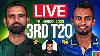 PAK vs Sri Lanka T20 Tri Series Match no. 3 Live Streaming