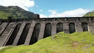 Loch Sloy Dam  Beautiful Scotland Inveruglas Loch Lomond Ben Vorlich