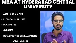 MBA at Hyderabad Central University #hcu #universityofhyderabad #EntEdTainment #amalnwilson