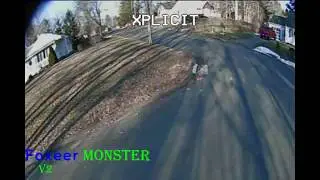Foxeer MONSTER v2 test flight