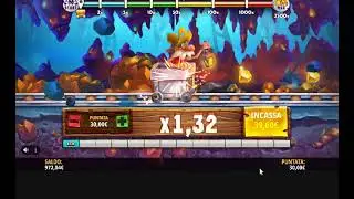 Gus's Gold Minecart Mayhem - Crash Game - gioco gratis
