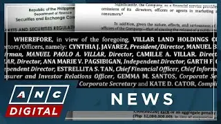 SEC slaps P12-M fine on Villar Land over failure to file reports; says firm misled investors | ANC