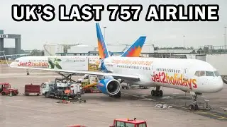 Flying the UK'S LAST 757 Airline