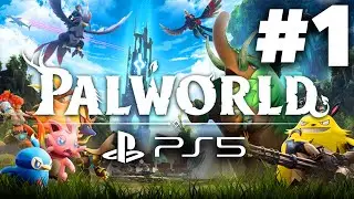 Прохождение игрового процесса PALWORLD PS5, часть 1 &mdash; Pokemon на PS5 ???