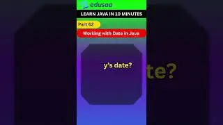 How to Print Today&rsquo;s Date in Java | java.util.Date Explained | #shorts