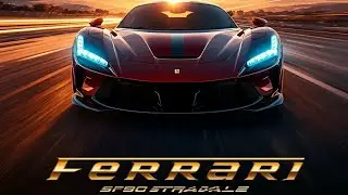 &ldquo;Ferrari SF90 Stradale on the Open Highway &ndash; 1000HP Hybrid Supercar Redefining Speed & Luxury!&rdquo;