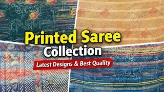 Printed Saree Collection | All Designs in One Video | M.K Saree Shop