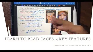 How to Start Reading Faces? Classifying 4 Features on the Face!