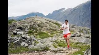Ultra Trail Runner Killian Jornet Incredible Side Mountain SkyRunning