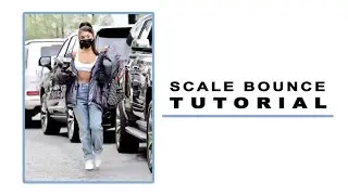 scale bounce tutorial // after effects