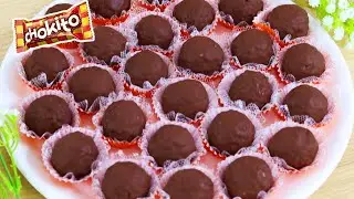 BRIGADEIRO CHOKITO - Recheio Delicioso - Crocante – Trabalho Nenhum - Muito fácil - Dika da Naka