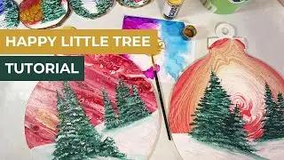 A Happy Little Tree Tutorial