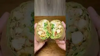 Chicken teriyaki lettuce wrap 🥬