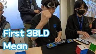 My First And Last 3BLD Mean in Competition With Kuromi (Taiwan Championship 2025)