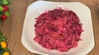 Новый Вкусный Салат из Свеклы Сьдят за минуту! До чего же Вкусный! Салат из Свеклы на каждый день