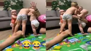 Why Baby Family Need To Everyone | Try Not To Laugh #shorts #funnybabyvideo #babyfamilymoments