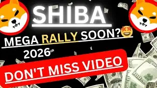 🚀 Shiba Inu Mega Rally 2026: BIG POSITIVE NEWS 🤩 | Shiba Inu #SHIB