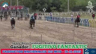 FUGITIVO FANTASTIC (Ganador GP Productos Nacionales - H-27 de Abril - 16-11-2025
