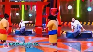 Diego de Erice se resbal&oacute; en medio de una prueba y as&iacute; reaccionaron los participantes | Inseparables