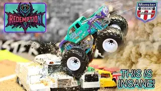 BIG CRASH! Diecast Toy Monster Truck Racing! | Redemption |