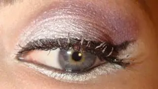 Makeup tutorial natalizio Purple snow