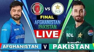 Pakistan vs Afghanistan Final Match | Tri Nation Series | Live Match | Zaara Shafi 