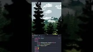 CSS Background Image Parallax | WebDesign | ThinhPham #shorts