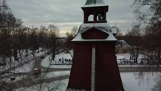 Vasalopp town Mora  Sweden, 4K