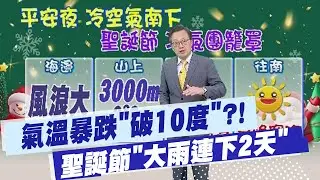 【戴立綱報氣象】超級冷氣團!氣溫暴跌