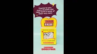 Share the Fair makes it simple to help every kid bring home a book from the Book Fair!