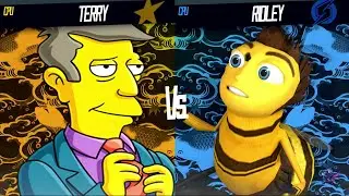 Smash Bros Mods - Barry Benson Vs Skinner