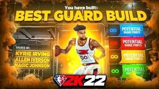 MY *NEW* 2-WAY PLAYMAKER BUILD IS GAMEBREAKING! BEST ISO GUARD BUILD IN NBA 2K22!