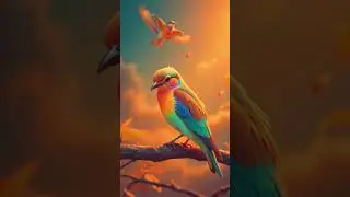 #7ColorBird#CuteBird#RainbowBird#BeautifulNature#FlyingBird#BirdLover#NatureShorts#CinematicVideo