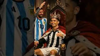 Messi vs Ronaldo 😎🐐 | GOAT Fight Loading...