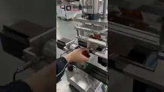 Desktop flat bottle wrap around labeling machine|YQ semi auto labeler manufacturers   #factory