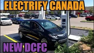 New Electrify Canada DCFC fast chargers