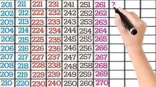 201 se 300 tak, one two three, 123 counting, numbers 1 to 100, ginti 300 tak, big counting 123456789