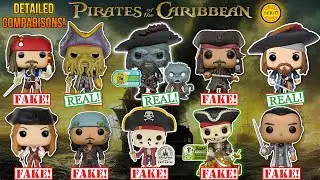 Comparisons of all fakes by Funko POP! Pirates of the Caribbean