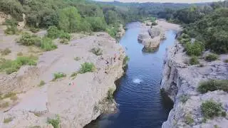 Magical place in France by drone - summer 2017