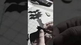 BATS DIY - spooky edition #spookyvibes #spookydiy #diycrafts