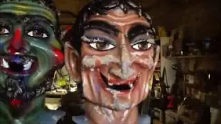 Restauración integral de cabezudos. Presentación.