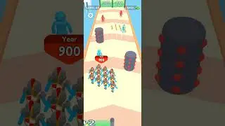 Crowd evolution level 63 #qwerty #boringgame #crowdevolution #ishqam #mikasingh