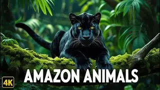 Amazon Wildlife 4K: Rare Birds & Exotic Animals in Stunning Action