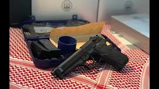 فتح صندوق مسدس بيريتا 92FS